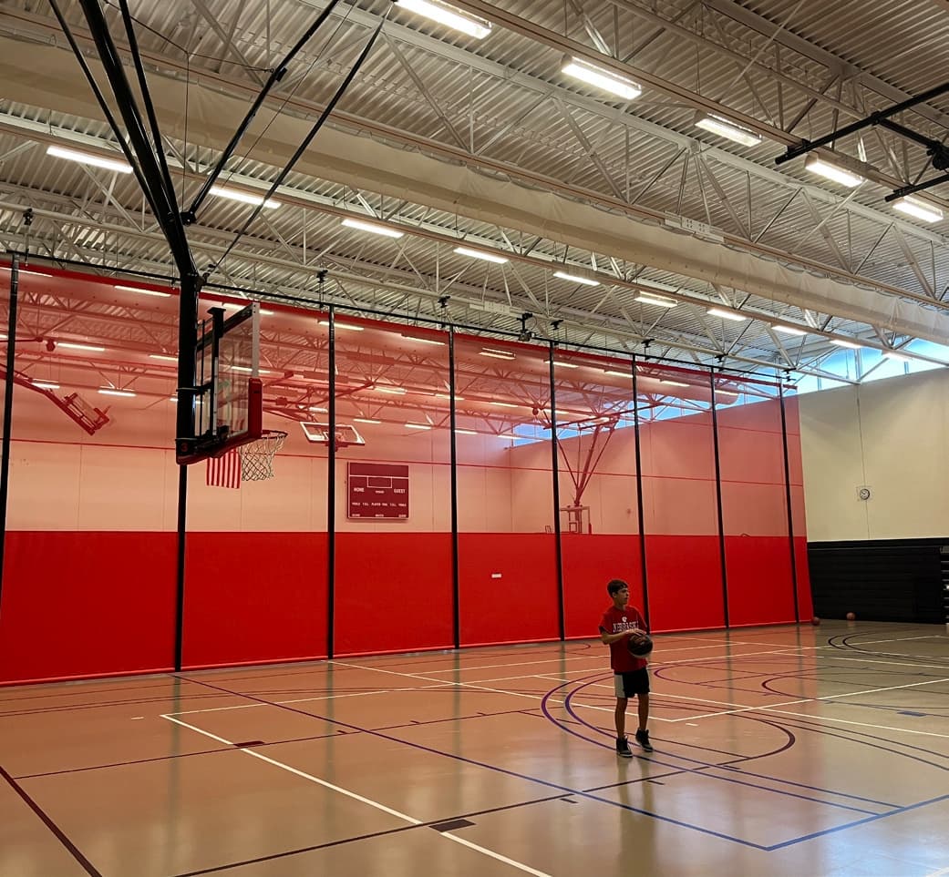 Salvation Army Kroc Center Gymnasium Lighting Retrofit, before